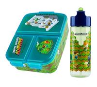 Minecraft Fiambrera Infantil con Compartimentos y Botella de Agua - Regalos Niños