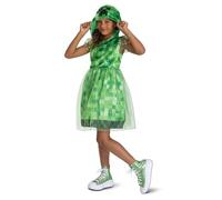 Minecraft Globalqi Bebé Niña Marea Plus Terciopelo Lana Sombrero Babero Traje Mantente Caliente Chica Sombrero