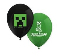 Minecraft - Globos decorativos para cumpleaños infantil y fiesta temática (85 cm, 85 cm), diseño de globos de Disney