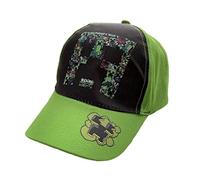 Minecraft Gorra de béisbol (AS3, Numeric, Numeric_56, verde), multicolor