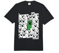 Minecraft Horde of Creepers Stand out In Crowd Portrait Comfort Colors Adult Heavyweight T-Shirt