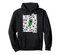 Minecraft Horde of Creepers Stand out In Crowd Portrait Sudadera con Capucha
