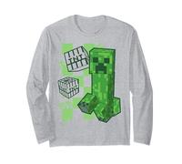 Minecraft KA-Boom! Creeper and TNT Pixel Art Manga Larga