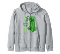 Minecraft KA-Boom! Creeper and TNT Pixel Art Sudadera con Capucha