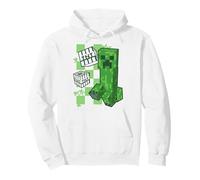 Minecraft KA-Boom! Creeper and TNT Pixel Art Sudadera con Capucha