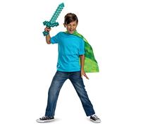 Minecraft - Kit de Espada + Capa de Minecraft - Espada de 50 cm - Licencia Oficial