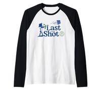 Minecraft Last Shot Overworld Athletic Club Skeleton Archer Camiseta Manga Raglan