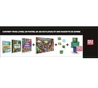 Minecraft - Le coffret expert spécial mobs: Avec 3 livres, 1 poster, 1 jeu de plateau et 1 maquette de zombie