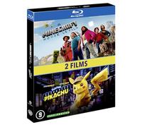 Minecraft, le film + Pokémon - Détective Pikachu [Francia] [Blu-ray]