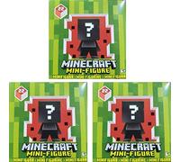 Minecraft Melon Series 22 - Paquete de 3 unidades de mini-figura