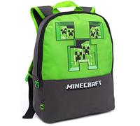 Minecraft - Mochila infantil para niños con diseño de píxeles perforado, talla única, talla única, dieciséis if grey, One Size, Dieciséis if grey, Taille unique, Mochilas