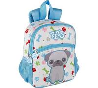 Minecraft - Mochila infantil Pets Bull Dog con compartimentos ergonómicos y ligera