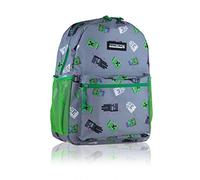 Minecraft - Mochila para té, Gris (Teen Backpack)