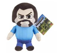 Minecraft - Personajes de peluche básicos, muñecas blandas coleccionables de 8 pulgadas inspiradas en el videojuego Steve Jack Black