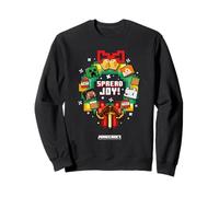 Minecraft Navidad Spread Joy! Xmas Crown Group Shot Sudadera