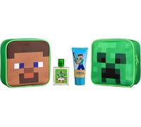 Minecraft Neceser EDT 50 ml y Gel de Ducha 100 ml, El embalaje puede variar
