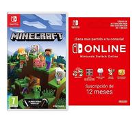 Minecraft (Nintendo Switch) + Nintendo Switch Online - 12 Meses (Código de descarga)
