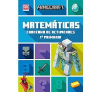 Minecraft oficial: cuaderno de actividades, Matemáticas 1.º primaria (HARPERKIDS)