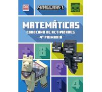 Minecraft oficial: cuaderno de actividades, Matemáticas 4.º primaria