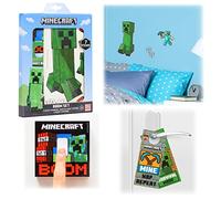 Minecraft Pegatinas Infantiles - Vinilos de Pared Decorativos para Niños