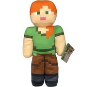 Minecraft Peluche Alex - Altura 30 cm - Multicolor - Peluche Personaje Inspirado en el Videojuego