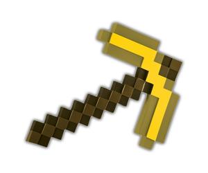 Minecraft Pico Lucio Oro (de Plástico) Replica 43cm. Disguise