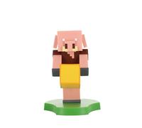 Cableguys Minis Minecraft Piglin Soporte Movil y Auriculares In Ear - Soporte movil Mesa para Auriculares y Dispositivos pequeños, Porta telefono Escritorio, Accesorios Gaming
