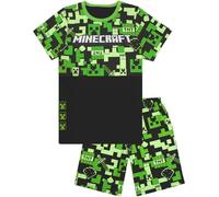Minecraft Pijamas para niños Largos o cortosopciones Inferiores Pijamas 6-7 años