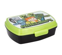 Minecraft Set Desayuno Caja Porta Merienda Botella Taza