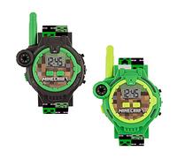 Minecraft Reloj Digital de Cuarzo para niño con Correa de Silicona MIN40098, Multicolor, Moderno