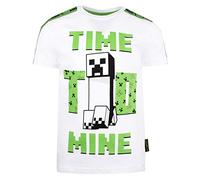 Minecraft - Ropa - Camiseta para niños - Ropa para niños - Ropa para niños - Creeper T Shirt Regalos - Regalos para niños - Verde…