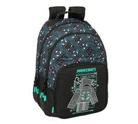MINECRAFT SCREEN - Mochila Escolar Infantil, Ideal para Niños de Diferentes Edades, Cómoda y Versátil, Calidad y Resistencia, 32x15x42 cm