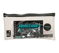 MINECRAFT SCREEN - Portatodo Actividades, Estuche Infantil, Estuche Niño, Ideal para Niños en Edad Escolar, Cómodo y Versátil, Calidad y Resistencia, 22.5x10.5 cm