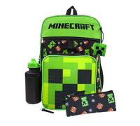 Minecraft Set de Mochila TNT Creeper Pack de 5 (NS5926)