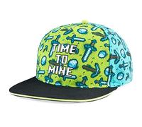 Minecraft Sombreros de Copa Playa y Verano para Niños - Regalos para Jugadores (Verde/Azul)