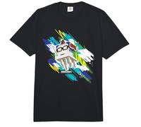 Minecraft Steve Flying with Happy Ghast Wearing Glasses Comfort Colors Adult Heavyweight T-Shirt
