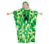 Minecraft Sudadera Manta con Capucha, Batamanta Niños - Sudadera Niños (Verde)