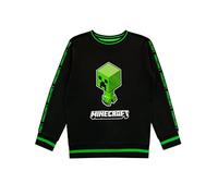 Minecraft Sudadera para niños Creeper Negro 6-7 Años