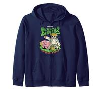 Minecraft Team Farmers Iron Golem & Pig Grow Wheat & Carrot Sudadera con Capucha