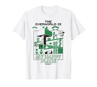 Minecraft The Overworld Is My Happy Place Plains Biome Bee Camiseta