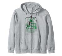 Minecraft The Overworld Is My Happy Place Plains Biome Bee Sudadera con Capucha