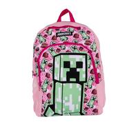 Minecraft TNT Gamer - Mochila escolar para niños, Pink, M, Casual