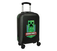 Minecraft - Trolley de Cabina 20 Pulgadas, Maleta con Ruedas, Candado de Seguridad, Maleta Ligera, 34.5x20x55 cm