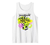 Minecraft Valentine's Day Bee Mine Graffiti Lettering & Art Camiseta sin Mangas