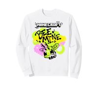 Minecraft Valentine's Day Bee Mine Graffiti Lettering & Art Sudadera