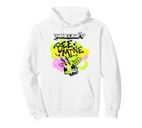 Minecraft Valentine's Day Bee Mine Graffiti Lettering & Art Sudadera con Capucha