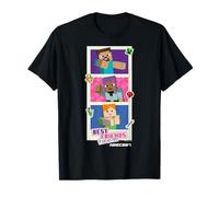 Minecraft Valentine's Day Best Friends Forever Photo Booth Camiseta