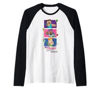 Minecraft Valentine's Day Best Friends Forever Photo Booth Camiseta Manga Raglan