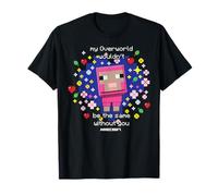 Minecraft Valentine's Day My Overworld Wouldn't Be The Same Camiseta