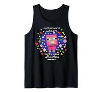 Minecraft Valentine's Day My Overworld Wouldn't Be The Same Camiseta sin Mangas